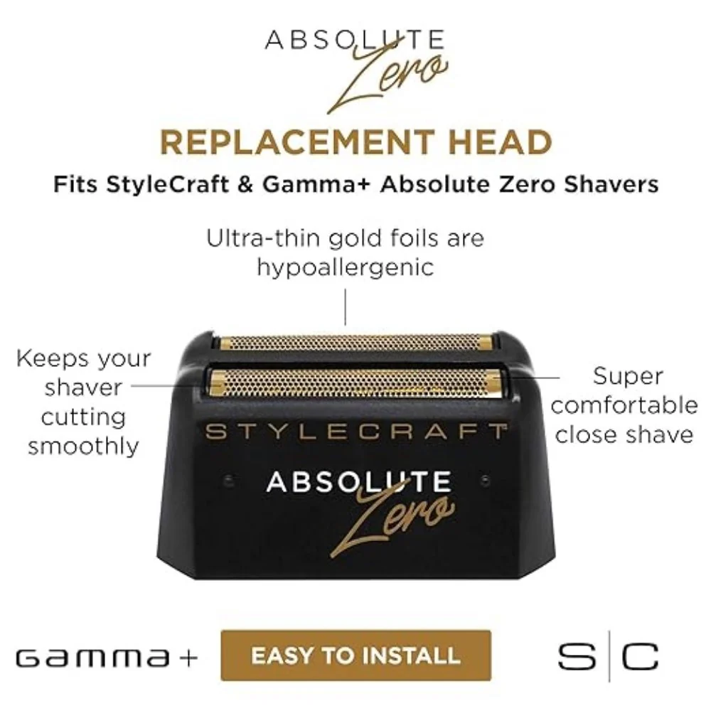Absolute Zero Replacement Shaver Head Titanium - Image 3