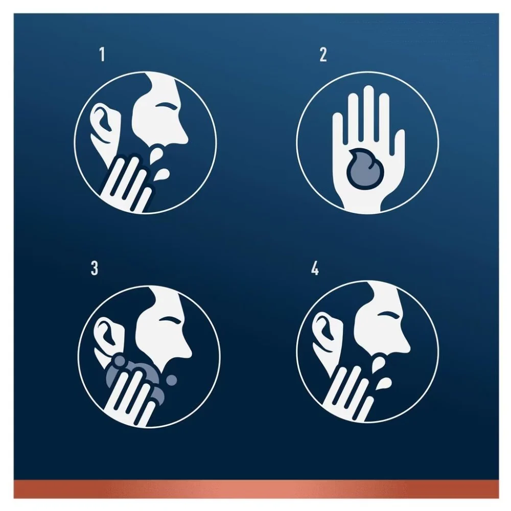 King C. Gillette Beard and Face Cleanser - 350ml - Image 4