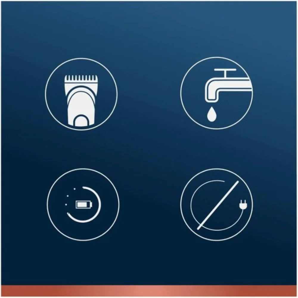 King C. Gilelette Wireless Beard Trimmer Kit - Image 3