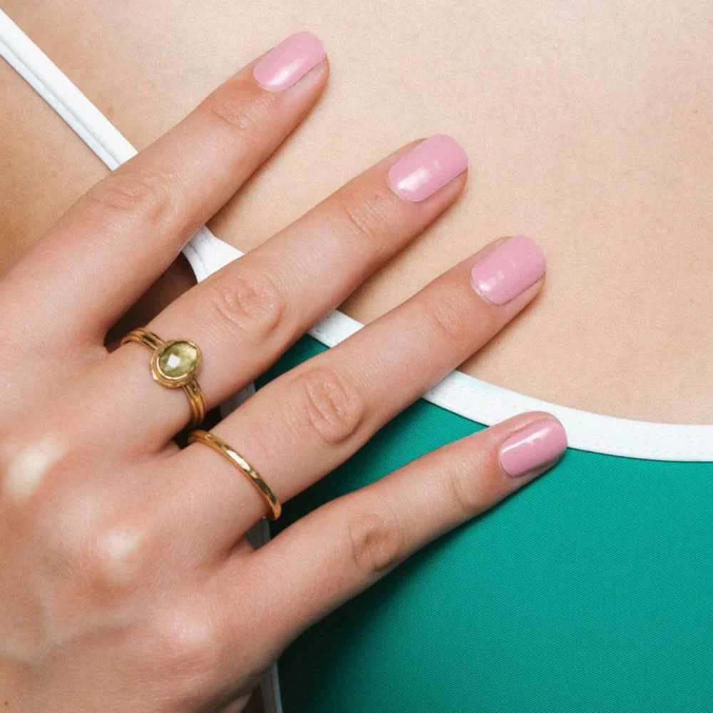 Parul Pink Polish Sticker - 28pcs - Image 3