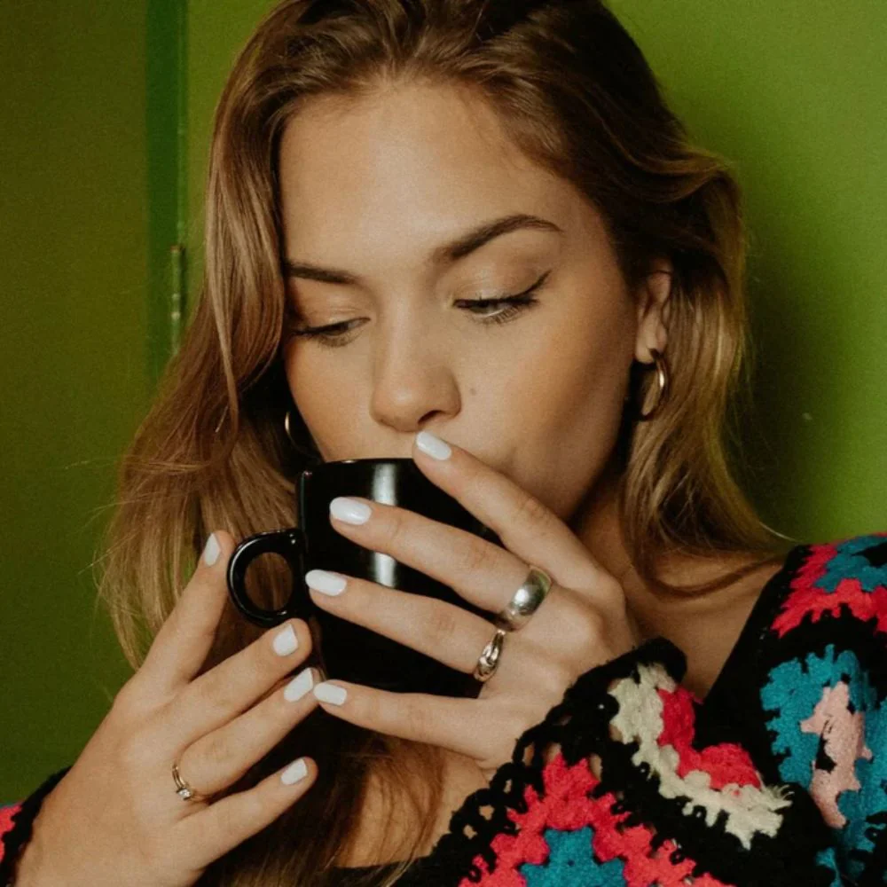 White Whiskers Polish Sticker - 28pcs - Image 3