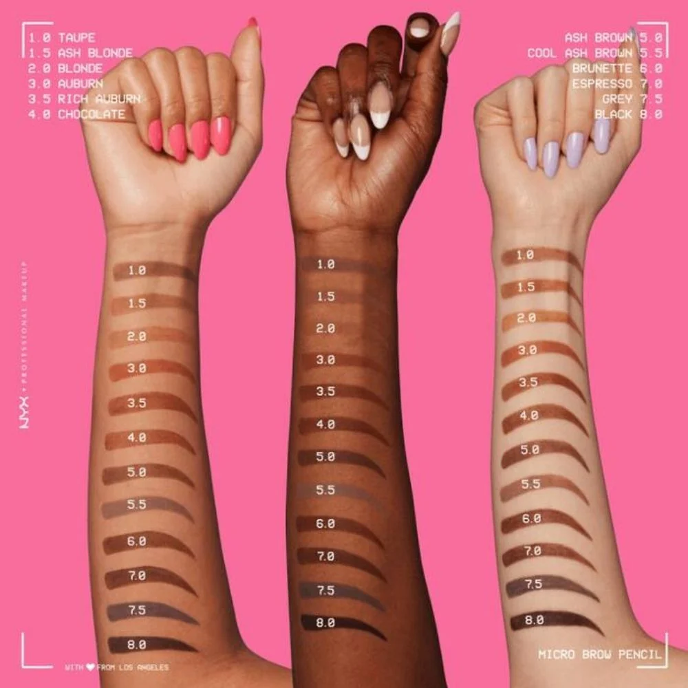 Professional Makeup Micro Brow Pencil - 0.09gr - Image 4