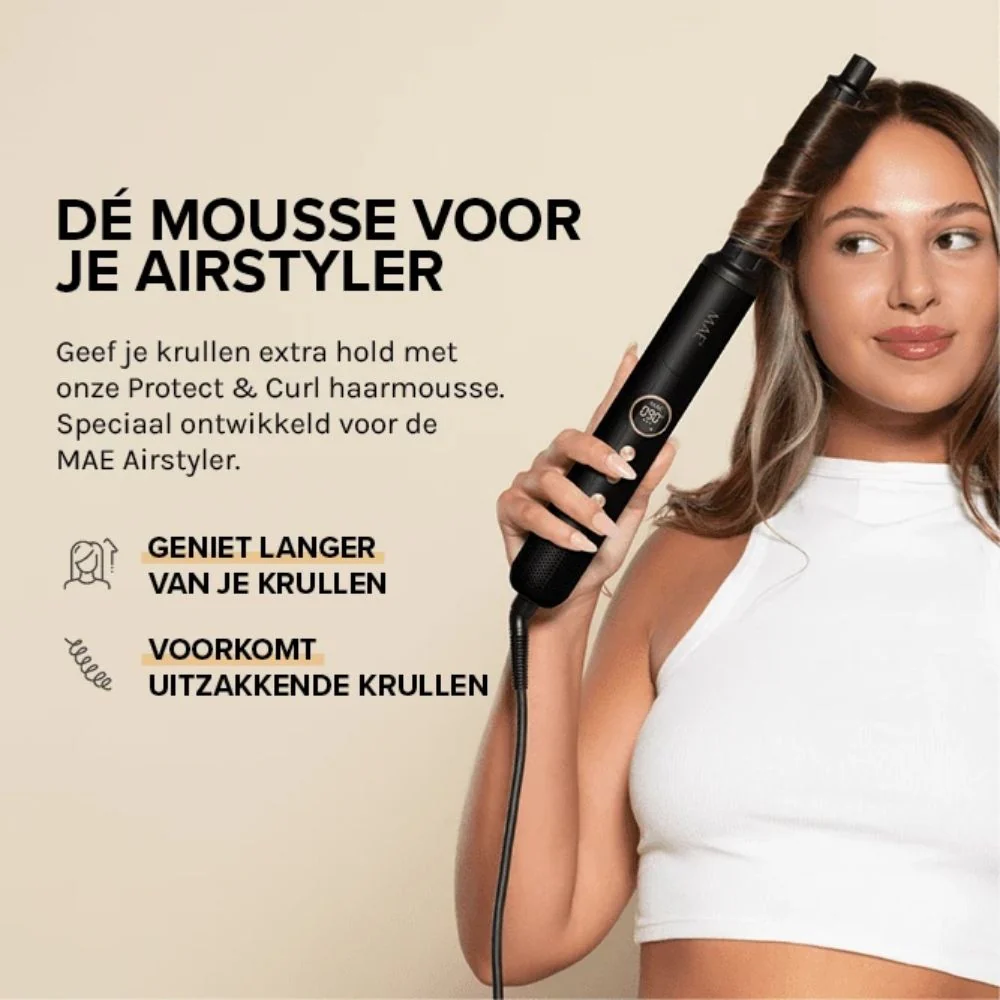 Protect & Curl Hair Mousse - Image 3