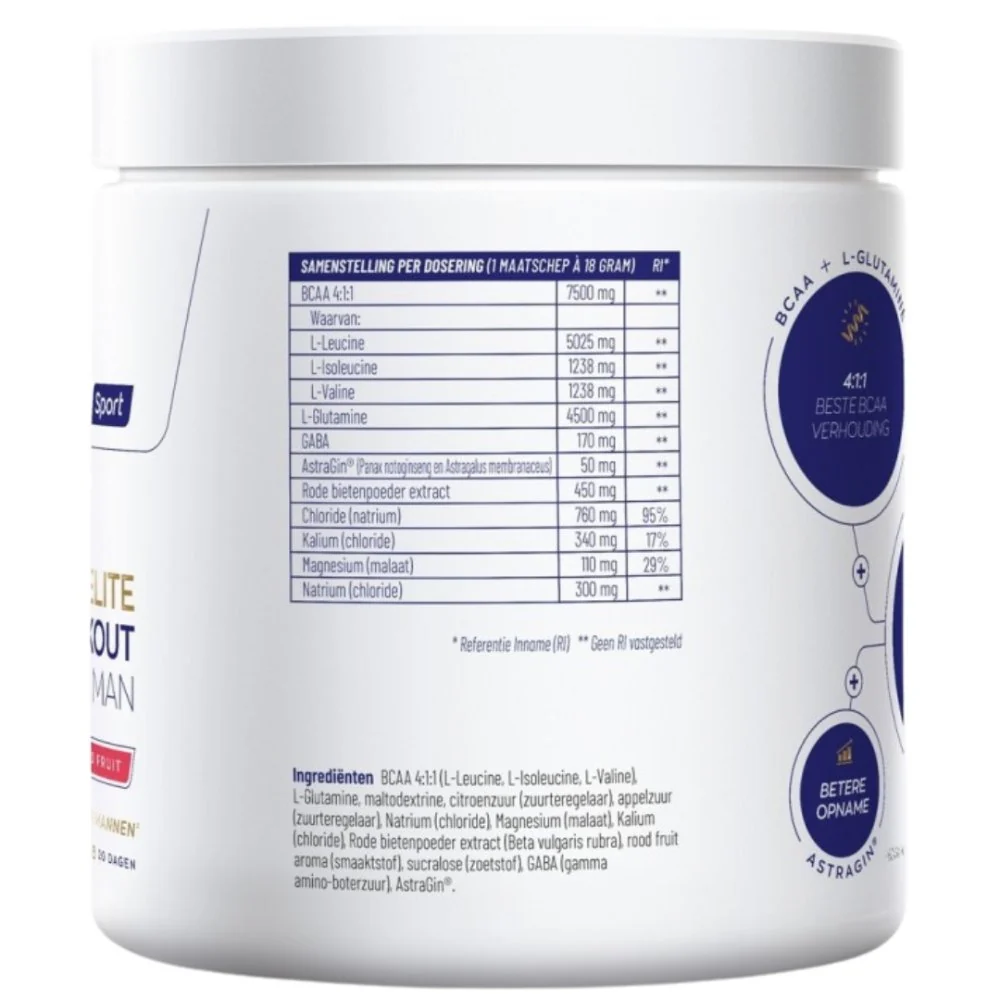 Elite Post Workout Man 20 dagen - 360gr - Image 3