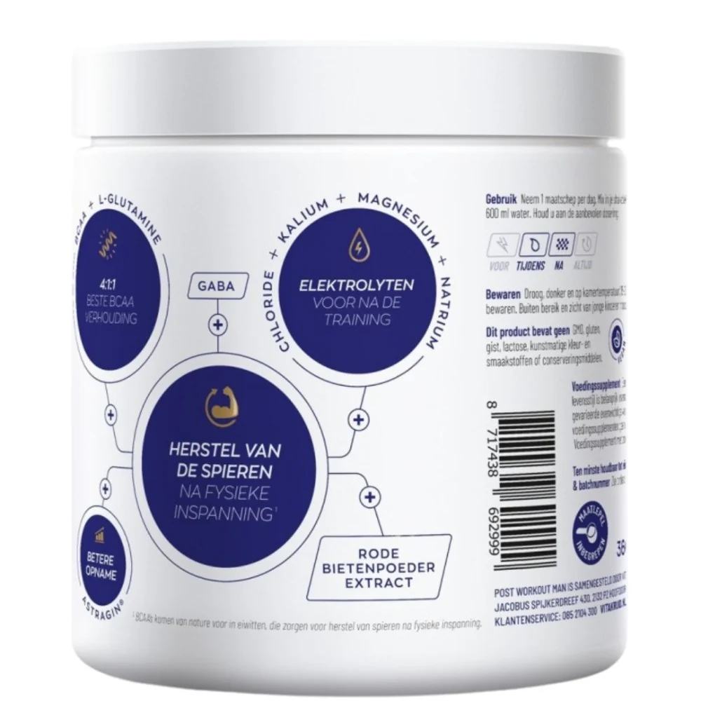 Elite Post Workout Man 20 dagen - 360gr - Image 4